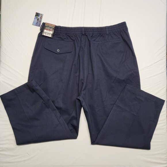 Falcon Bay Mens Pants Platinum Plus 46X28 (Fit 44 X 28 ) Baggy Relaxed Wide Leg - Picture 9 of 16